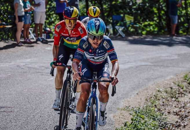 justine ghekiere blessure